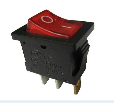 KCD1-101N 帶燈船形開關 翹板開關 圖片_高清大圖 